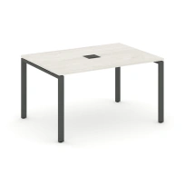 Стол для переговоров Style Project SN-5P.SPRG-003 Акация Лорка/Металл Черный 1380×980×750 Стол для переговоров Style Project SN-5P.SPRG-003 Акация Лорка/Металл Черный 1380×980×750