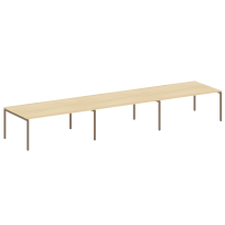Metal System Quattro Перег. стол (3 столешницы) на П-оразном м/к 40БП.ПРГ-3.5 Акация/Антрацит металл 5400*1235*750 Metal System Quattro Перег. стол (3 столешницы) на П-оразном м/к 40БП.ПРГ-3.5 Акация/Антрацит металл 5400*1235*750