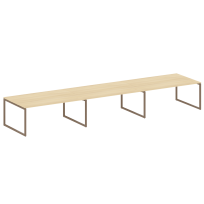 Metal System Quattro Перег. стол (3 столешницы) на О-оразном м/к 40БО.ПРГ-3.5 Акация/Антрацит металл 5400*1235*750 Metal System Quattro Перег. стол (3 столешницы) на О-оразном м/к 40БО.ПРГ-3.5 Акация/Антрацит металл 5400*1235*750