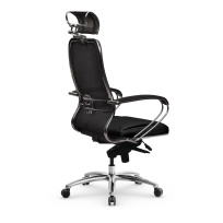 Кресло для руководителя Samurai SL-2.04 Infinity Easy Clean черный плюс