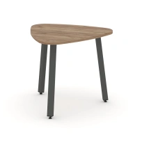 Стол для переговоров Style Project SN-5.SPRG-70.3 Акация Лорка/Металл Черный 900×900×750 Стол для переговоров Style Project SN-5.SPRG-70.3 Акация Лорка/Металл Черный 900×900×750