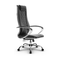Кресло для руководителя Метта L 1m 50M/K_17833_Кожа перфорированная NewLeather - Черный_Кожа перфорированная NewLeather - Черный Кресло для руководителя Метта L 1m 50M/K_17833_Кожа перфорированная NewLeather - Черный_Кожа перфорированная NewLeather - Черный