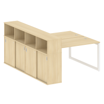 Metal System Quattro Р. ст. с шкафом-купе на О-образном м/к 50БО.РС-СШК-4.3 Т Акация/Антрацит металл 1810*2332*1098 Metal System Quattro Р. ст. с шкафом-купе на О-образном м/к 50БО.РС-СШК-4.3 Т Акация/Антрацит металл 1810*2332*1098