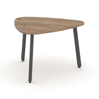 Стол для переговоров Style Project SN-6.SPRG-70.3 Акация Лорка/Металл Черный 900×900×750 Стол для переговоров Style Project SN-6.SPRG-70.3 Акация Лорка/Металл Черный 900×900×750
