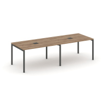 Стол для переговоров Style Project SN-4P.SPRG-011 Акация Лорка/Металл Черный 1960×980×750 Стол для переговоров Style Project SN-4P.SPRG-011 Акация Лорка/Металл Черный 1960×980×750