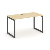 Стол офисный Style Project SN-4O.SP-014 / Дуб Табак – Металл Черный 1580×700×750 Стол офисный Style Project SN-4O.SP-014 / Дуб Табак – Металл Черный 1580×700×750