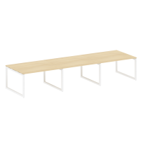 Metal System Quattro Перег. стол (3 столешницы) на О-оразном м/к 50БО.ПРГ-3.3 Акация/Антрацит металл 4200*1235*750 Metal System Quattro Перег. стол (3 столешницы) на О-оразном м/к 50БО.ПРГ-3.3 Акация/Антрацит металл 4200*1235*750