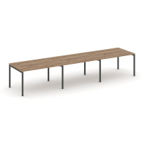 Стол для переговоров Style Project SN-4P.SPRG-023.3 Акация Лорка/Металл Черный 4410×980×750 Стол для переговоров Style Project SN-4P.SPRG-023.3 Акация Лорка/Металл Черный 4410×980×750