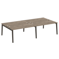 Onix Wood Рабочая станция OW.D.RS-4.4.8 Белый бриллиант/Дуб светлый/Белый металл 3160*1635*750 Onix Wood Рабочая станция OW.D.RS-4.4.8 Белый бриллиант/Дуб светлый/Белый металл 3160*1635*750