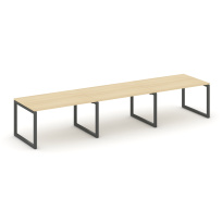 Стол для переговоров Style Project SN-5O.SPRG-023.3 Акация Лорка/Металл Черный 4410×980×750 Стол для переговоров Style Project SN-5O.SPRG-023.3 Акация Лорка/Металл Черный 4410×980×750