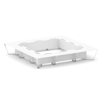 Стол для переговоров квадратный Steel Meet MD-PR.B.SP-24K / Тиквуд Светлый – Нержавеющая Сталь – Хром / 4800×4800×750 Стол для переговоров квадратный Steel Meet MD-PR.B.SP-24K / Тиквуд Светлый – Нержавеющая Сталь – Хром / 4800×4800×750