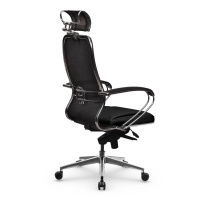 Кресло для руководителя Samurai SL-2.041 Infinity Easy Clean черный плюс