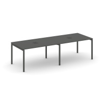 Стол для переговоров Style Project SN-4P.SPRG-011 Акация Лорка/Металл Черный 1960×980×750 Стол для переговоров Style Project SN-4P.SPRG-011 Акация Лорка/Металл Черный 1960×980×750