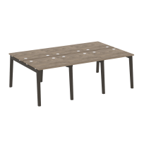Onix Wood Рабочая станция OW.D.RS-6.0.7 Белый бриллиант/Дуб светлый/Белый металл 2340*1475*750 Onix Wood Рабочая станция OW.D.RS-6.0.7 Белый бриллиант/Дуб светлый/Белый металл 2340*1475*750