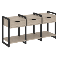 Loft Тумба на регулируемых опорах наборная. Вариант №4 VR.L-TN-4.O Тиквуд тёмный/Чёрный металл 1440×460×719 Loft Тумба на регулируемых опорах наборная. Вариант №4 VR.L-TN-4.O Тиквуд тёмный/Чёрный металл 1440×460×719
