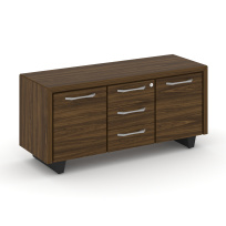 Corner Греденция большая COR.GRB Орех лоренцо/Графит/Графит металл 1296×450×600 Corner Греденция большая COR.GRB Орех лоренцо/Графит/Графит металл 1296×450×600