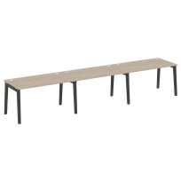 Onix Wood Рабочая станция OW.RS-3.3.8 Белый бриллиант/Дуб светлый/Белый металл 4140*800*750 Onix Wood Рабочая станция OW.RS-3.3.8 Белый бриллиант/Дуб светлый/Белый металл 4140*800*750