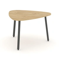 Стол для переговоров Style Project SN-4.SPRG-71.3 Акация Лорка/Металл Черный 1200×1200×750 Стол для переговоров Style Project SN-4.SPRG-71.3 Акация Лорка/Металл Черный 1200×1200×750