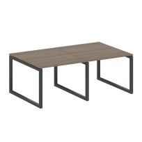 Metal System Quattro Перег. стол (2 столешницы) на О-образном м/к 50БО.ПРГ-2.1 Акация/Антрацит металл 2000*1235*750 Metal System Quattro Перег. стол (2 столешницы) на О-образном м/к 50БО.ПРГ-2.1 Акация/Антрацит металл 2000*1235*750