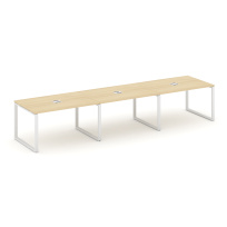 Стол для переговоров Style Project SN-6O.SPRG-024 Акация Лорка/Металл Черный 4740×980×750 Стол для переговоров Style Project SN-6O.SPRG-024 Акация Лорка/Металл Черный 4740×980×750