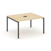 Стол для переговоров Style Project SN-4P.SPRG-033 Акация Лорка/Металл Черный 1380×1180×750 Стол для переговоров Style Project SN-4P.SPRG-033 Акация Лорка/Металл Черный 1380×1180×750