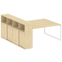 Metal System Quattro Р. ст. с шкафом-купе на О-образном м/к 40БО.РС-СШК-4.5 Т Акация/Антрацит металл 2210*2332*1098 Metal System Quattro Р. ст. с шкафом-купе на О-образном м/к 40БО.РС-СШК-4.5 Т Акация/Антрацит металл 2210*2332*1098