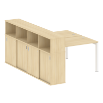 Metal System Quattro Р. ст. с шкафом-купе на П-образном м/к 50БП.РС-СШК-4.2 Т Акация/Антрацит металл 1610*2332*1098 Metal System Quattro Р. ст. с шкафом-купе на П-образном м/к 50БП.РС-СШК-4.2 Т Акация/Антрацит металл 1610*2332*1098