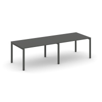 Стол для переговоров Style Project SN-6P.SPRG-012.3 Акация Лорка/Металл Черный 2360×980×750 Стол для переговоров Style Project SN-6P.SPRG-012.3 Акация Лорка/Металл Черный 2360×980×750