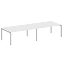 Metal System Quattro Перег. стол (2 столешницы) на П-образном м/к 50БП.ПРГ-2.5 Акация/Антрацит металл 3600*1235*750 Metal System Quattro Перег. стол (2 столешницы) на П-образном м/к 50БП.ПРГ-2.5 Акация/Антрацит металл 3600*1235*750