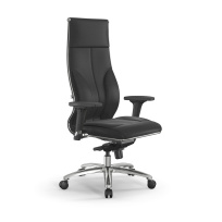 Кресло для руководителя Метта L 1m 46/2D_17838_Кожа перфорированная NewLeather - Темно-коричневый_Кожа перфорированная NewLeather - Темно-коричневый Кресло для руководителя Метта L 1m 46/2D_17838_Кожа перфорированная NewLeather - Темно-коричневый_Кожа перфорированная NewLeather - Темно-коричневый