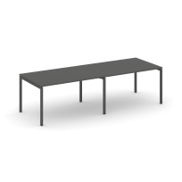 Стол для переговоров Style Project SN-4P.SPRG-012.3 Акация Лорка/Металл Черный 2360×980×750 Стол для переговоров Style Project SN-4P.SPRG-012.3 Акация Лорка/Металл Черный 2360×980×750