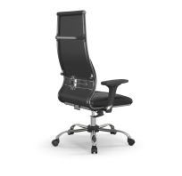 Кресло для руководителя Метта L 1m 46/2D_17833_Кожа перфорированная NewLeather - Темно-коричневый_Кожа перфорированная NewLeather - Темно-коричневый Кресло для руководителя Метта L 1m 46/2D_17833_Кожа перфорированная NewLeather - Темно-коричневый_Кожа перфорированная NewLeather - Темно-коричневый
