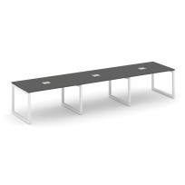 Стол для переговоров Style Project SN-5O.SPRG-023 Акация Лорка/Металл Черный 4410×980×750 Стол для переговоров Style Project SN-5O.SPRG-023 Акация Лорка/Металл Черный 4410×980×750