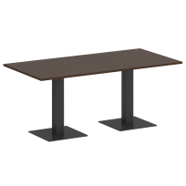 Home Office Стол прямоугольный VR.SP-5-180.2 Тиквуд светлый/Антрацит металл 1800*900*753 Home Office Стол прямоугольный VR.SP-5-180.2 Тиквуд светлый/Антрацит металл 1800*900*753