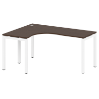 Metal System Quattro Стол криволинейный левый на П-образном м/к 50БП.СА-4 (L) Акация/Антрацит металл 1600*1200*750 Metal System Quattro Стол криволинейный левый на П-образном м/к 50БП.СА-4 (L) Акация/Антрацит металл 1600*1200*750