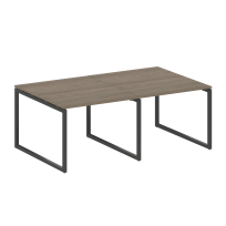 Metal System Quattro Перег. стол (2 столешницы) на О-образном м/к 40БО.ПРГ-2.1 Акация/Антрацит металл 2000*1235*750 Metal System Quattro Перег. стол (2 столешницы) на О-образном м/к 40БО.ПРГ-2.1 Акация/Антрацит металл 2000*1235*750
