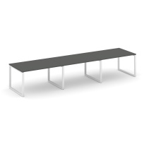 Стол для переговоров Style Project SN-6O.SPRG-023.3 Акация Лорка/Металл Черный 4410×980×750 Стол для переговоров Style Project SN-6O.SPRG-023.3 Акация Лорка/Металл Черный 4410×980×750