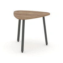 Стол для переговоров Style Project SN-4.SPRG-70.3 Акация Лорка/Металл Черный 900×900×750 Стол для переговоров Style Project SN-4.SPRG-70.3 Акация Лорка/Металл Черный 900×900×750