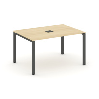 Стол для переговоров Style Project SN-6P.SPRG-003 Акация Лорка/Металл Черный 1380×980×750 Стол для переговоров Style Project SN-6P.SPRG-003 Акация Лорка/Металл Черный 1380×980×750