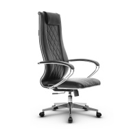 Кресло для руководителя Метта L 1m 50M/K_17834_Кожа перфорированная NewLeather - Черный_Кожа перфорированная NewLeather - Черный Кресло для руководителя Метта L 1m 50M/K_17834_Кожа перфорированная NewLeather - Черный_Кожа перфорированная NewLeather - Черный