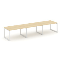 Стол для переговоров Style Project SN-5O.SPRG-023.3 Акация Лорка/Металл Черный 4410×980×750 Стол для переговоров Style Project SN-5O.SPRG-023.3 Акация Лорка/Металл Черный 4410×980×750