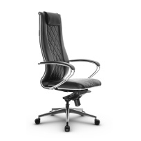 Кресло для руководителя Метта L 1m 50M/K_17839_Кожа перфорированная NewLeather - Черный_Кожа перфорированная NewLeather - Черный Кресло для руководителя Метта L 1m 50M/K_17839_Кожа перфорированная NewLeather - Черный_Кожа перфорированная NewLeather - Черный