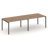 Стол для переговоров Style Project SN-4P.SPRG-011.3 Акация Лорка/Металл Черный 1960×980×750 Стол для переговоров Style Project SN-4P.SPRG-011.3 Акация Лорка/Металл Черный 1960×980×750