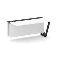 Сектор переговорного стола проходной Steel Meet KM-PR.B.SPPO-16 / Тиквуд Светлый – Графит Глянец – Металл Черный / 1600×800×750 Сектор переговорного стола проходной Steel Meet KM-PR.B.SPPO-16 / Тиквуд Светлый – Графит Глянец – Металл Черный / 1600×800×750