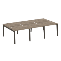 Onix Wood Рабочая станция OW.D.RS-6.1.8 Белый бриллиант/Дуб светлый/Белый металл 2940*1635*750 Onix Wood Рабочая станция OW.D.RS-6.1.8 Белый бриллиант/Дуб светлый/Белый металл 2940*1635*750