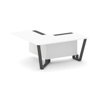 Проходной угловой модуль левый Steel Meet KD-PR.B.SPPOU-16(L) / Тиквуд Светлый – Металл Антрацит / 1600×1600×750 Проходной угловой модуль левый Steel Meet KD-PR.B.SPPOU-16(L) / Тиквуд Светлый – Металл Антрацит / 1600×1600×750