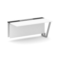 Сектор переговорного стола проходной Steel Meet KM-PR.B.SPPO-16 / Тиквуд Светлый – Графит Глянец – Металл Серый / 1600×800×750 Сектор переговорного стола проходной Steel Meet KM-PR.B.SPPO-16 / Тиквуд Светлый – Графит Глянец – Металл Серый / 1600×800×750