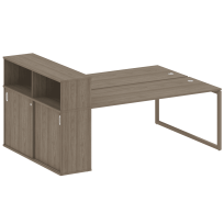 Metal System Quattro Р. ст. с шкафом-купе на О-образном м/к 40БО.РС-СШК-2.5 Т Акация/Антрацит металл 2210*1475*1098 Metal System Quattro Р. ст. с шкафом-купе на О-образном м/к 40БО.РС-СШК-2.5 Т Акация/Антрацит металл 2210*1475*1098