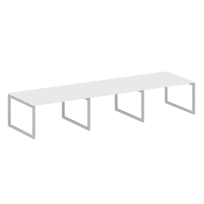 Metal System Quattro Перег. стол (3 столешницы) на О-оразном м/к 50БО.ПРГ-3.3 Акация/Антрацит металл 4200*1235*750 Metal System Quattro Перег. стол (3 столешницы) на О-оразном м/к 50БО.ПРГ-3.3 Акация/Антрацит металл 4200*1235*750