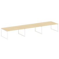 Metal System Quattro Перег. стол (3 столешницы) на О-оразном м/к 40БО.ПРГ-3.5 Акация/Антрацит металл 5400*1235*750 Metal System Quattro Перег. стол (3 столешницы) на О-оразном м/к 40БО.ПРГ-3.5 Акация/Антрацит металл 5400*1235*750
